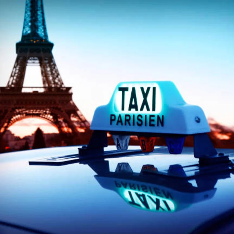 Dans le taxi